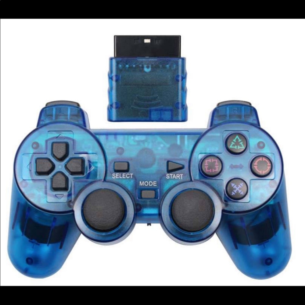 Wireless controller for PS2 with charger